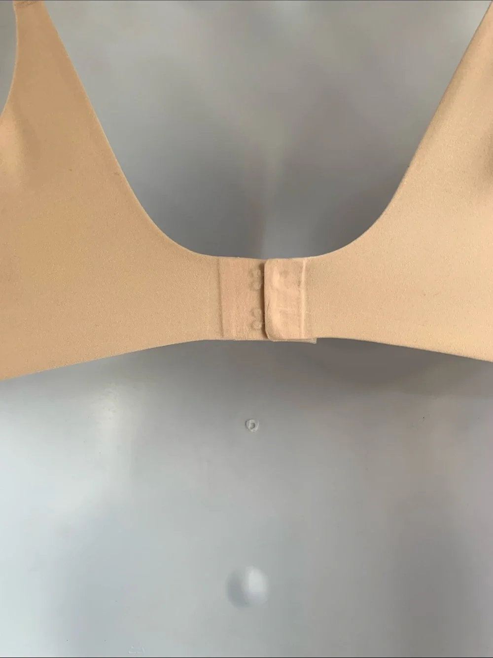 Victoria's Secret Light Pink Flex Factor Lightly Lined Plunge Demi Bra 36D